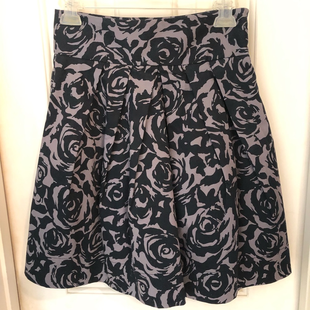 FREE with purchase: XXI black and grey skirt with flounce!  Size S - Picture 2 of 9